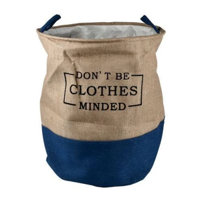 Корзина для белья с ручками складная 