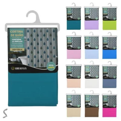 Штора в ванную 180*180см Штора в ванную 180*180см