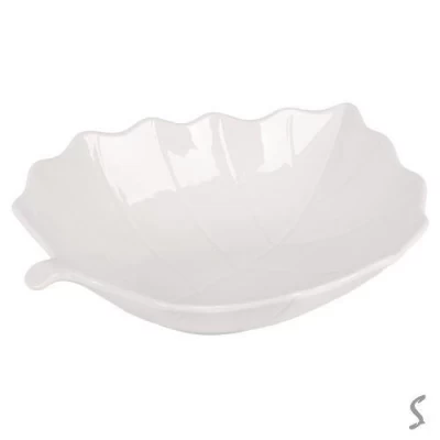 Блюдо фарфор "Лист" 14" (35,6см)