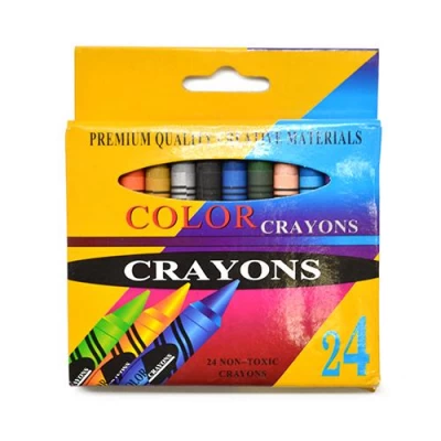 Мелки восковые 24цв