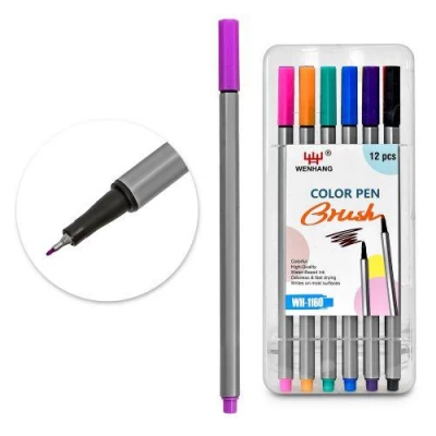 Ручки капиллярные (лайнеры) 12цв