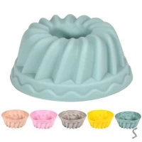 Формочки силикон для кексов 6шт/уп 7*5.5*3см