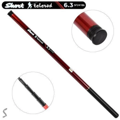 Удочка безколечная "Short" 6.3м (в сложен. 63см)