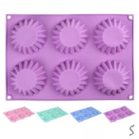 Форма силикон для кексов 