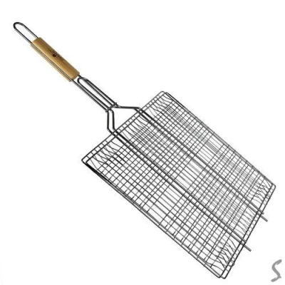 Решетка-гриль плоская большая 70*45*36см