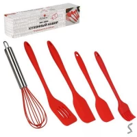 Кухонный набор силикон 5пр/наб 30*8*7см