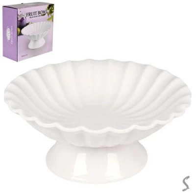 Фруктовница фарфор "Хризантема" 26.5*26.5*11см