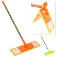 Швабра-полотер с телескопической ручкой 120*43*13см
