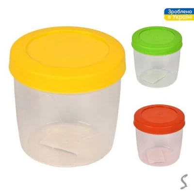 Контейнер пищевой с резьбой "Винтаж" 220мл