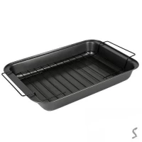 Противень для запекания с решеткой 37.5*26*5.5см