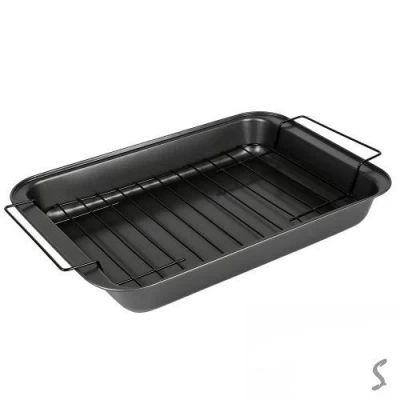 Противень для запекания с решеткой 37.5*26*5.5см