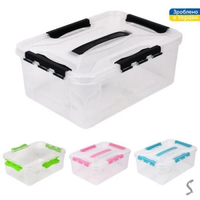 Контейнер универсальный 10л 27.3*37.2*13.8см (школьный А4)