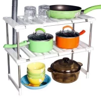 Полка универсальная раздвижная 2яр 44-47*26*45см