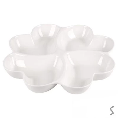 Менажница фарфоровая «Clover» 12″(30.5см)