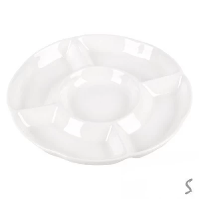 Менажница фарфор 21*21*2см