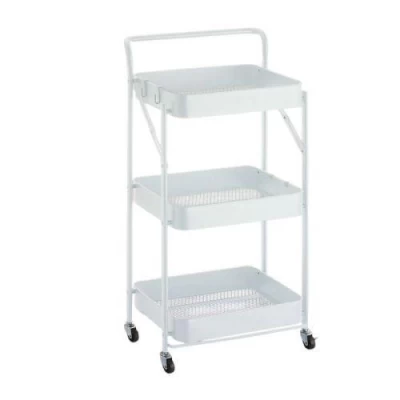 Этажерка на колесах 3яр 45*29*85см Этажерка на колесах 3яр 45*29*85см