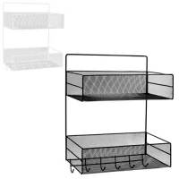 Полка настенная 2яр 5кр 26*13*42.5см