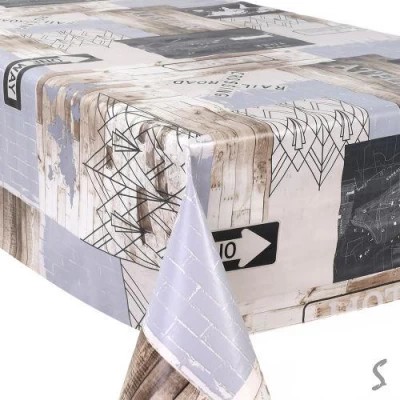 Клеенка ПВХ на неткан.основе Premium уплотненная 1.37*25м