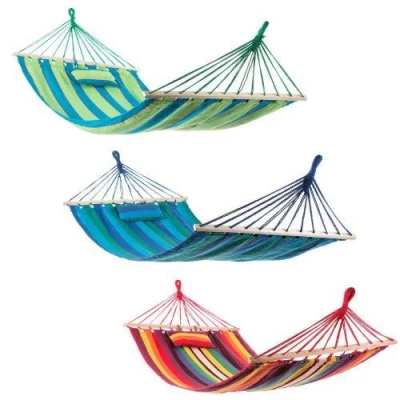 Гамак тканевый с подушкой 200*100см