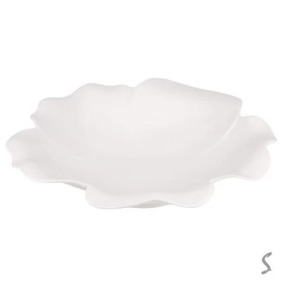 Блюдо фарфор "Цветок" 47*45.5*10см