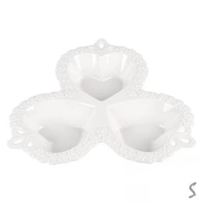 Менажница фарфор 