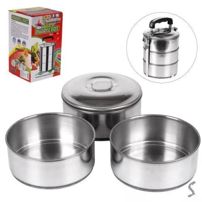 Контейнер пищевой SS 3шт/наб 700мл