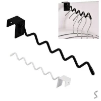 Вешалка-органайзер на двери для тремпелей 23*3.5см