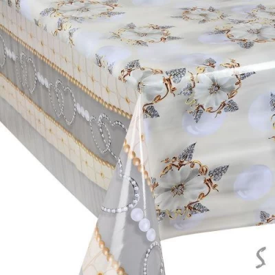 Клеенка ПВХ 3-хсл. глянцевая на ткан.основе Glossy 1.37*20м Клеенка ПВХ 3-хсл. глянцевая на ткан.основе Glossy 1.37*20м