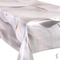 Клеенка ПВХ с принтом на ткан.основе глянец Марсель 1.37*20м