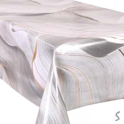 Клеенка ПВХ с принтом на ткан.основе глянец Марсель 1.37*20м Клеенка ПВХ с принтом на ткан.основе глянец Марсель 1.37*20м