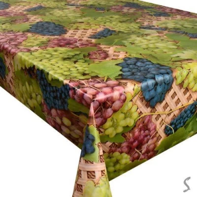 Клеенка ПВХ с тиснением на ткан.основе Home 1.37*20м