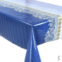 Клеенка ПВХ 3-хсл. глянцевая на ткан.основе Glossy 1.37*20м