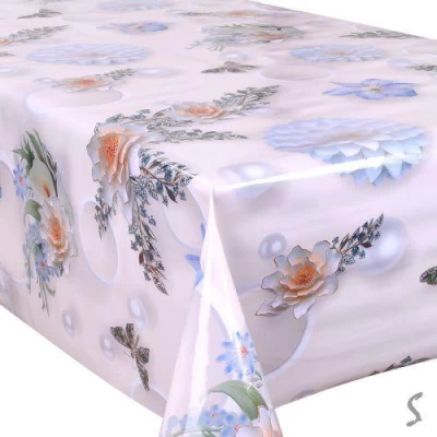 Клеенка ПВХ 3-хсл. глянцевая на ткан.основе Glossy 1.37*20м Клеенка ПВХ 3-хсл. глянцевая на ткан.основе Glossy 1.37*20м