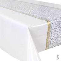 Клеенка ПВХ 3-хсл. глянцевая на ткан.основе Glossy 1.40*20м