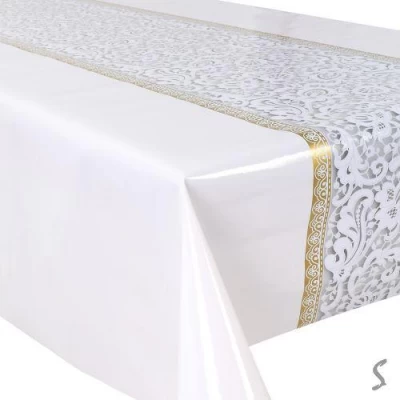 Клеенка ПВХ 3-хсл. глянцевая на ткан.основе Glossy 1.40*20м