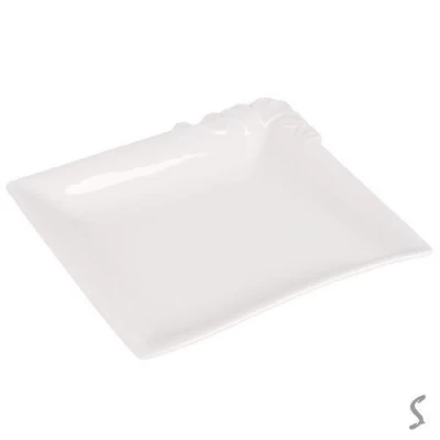 Блюдо фарфор "Edge" 8"(20.5см)