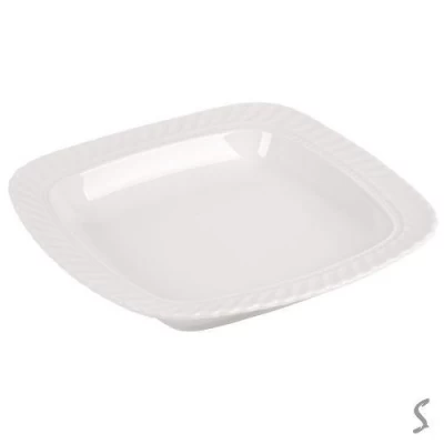 Блюдо фарфор "Lace" 21*21*3.5см