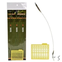 Поводок карповый с бойловым стопором 6шт/уп №6