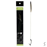 Поводок карповый с обмоткой 2шт/уп №4