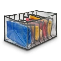 Коробка-органайзер для хранения белья 7отд 36*25*20см