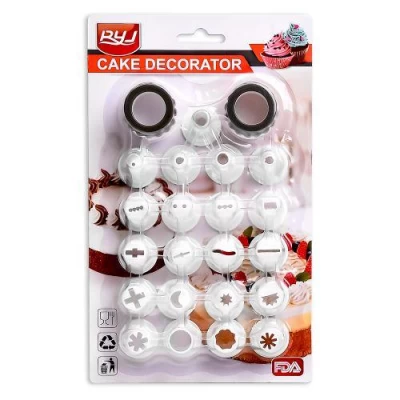 Насадки для кондитерского шприца/мешка 23пр/наб 23*14см