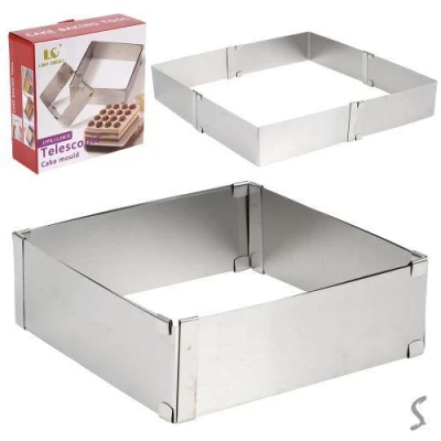 Форма для выпечки и формирования торта раздвижная 