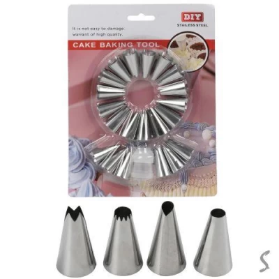 Насадки для кондитерского шприца/мешка 22пр/наб 20*14.5см