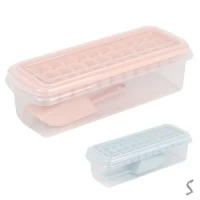 Форма для льда с контейнером и лопаткой 28*10*9см