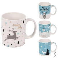 Чашка новогодняя "Merry Christmas" 350мл	