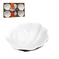 Соусницы фарфор 6шт/наб 8*7.5*3см