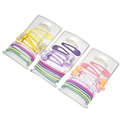 Аксессуары для волос 10пр/наб (6резинок, 4заколки)