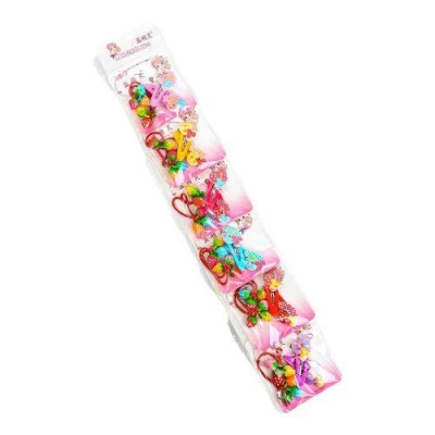 Аксессуары для волос 3пр/наб (1резинка, 2заколки) 6наб/уп