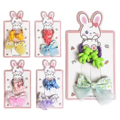 Аксессуары для волос 3пр/наб (2резинки, 1заколка)