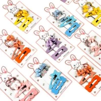 Аксессуары для волос 4пр/наб (2резинки, 2заколки)